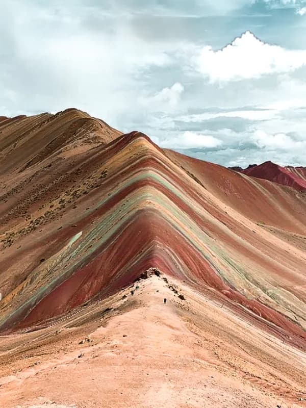 Paisaje de la Montaña de Siete Colores Vinicunca en Cusco