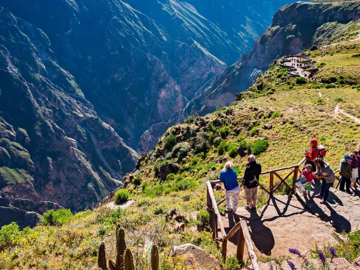 TOUR AL CAÑON DEL COLCA DESDE AREQUIPA
