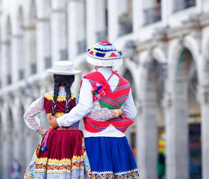 Trajes típicos de Arequipa