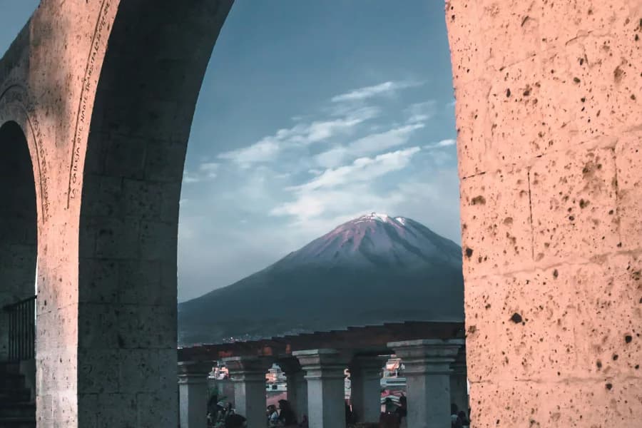 Mirador del Yanahuara en Arequipa