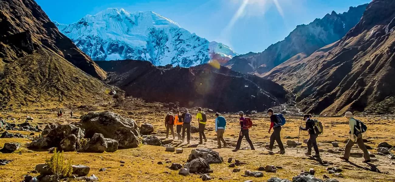 Trekking por la cordillera de los Andes